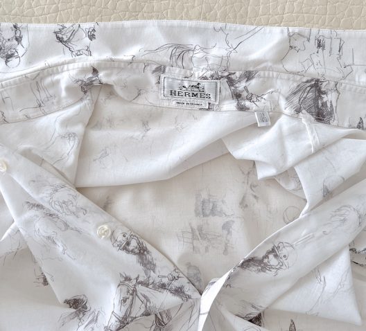 Hermès Printed Cotton Shirt - Image 5