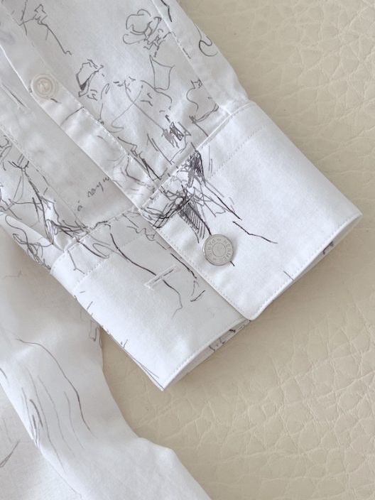 Hermès Printed Cotton Shirt - Image 4