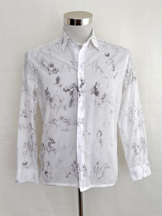 Hermès Printed Cotton Shirt