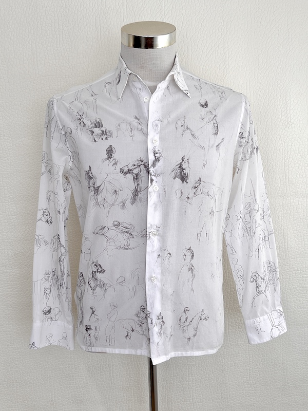 Hermès Printed Cotton Shirt