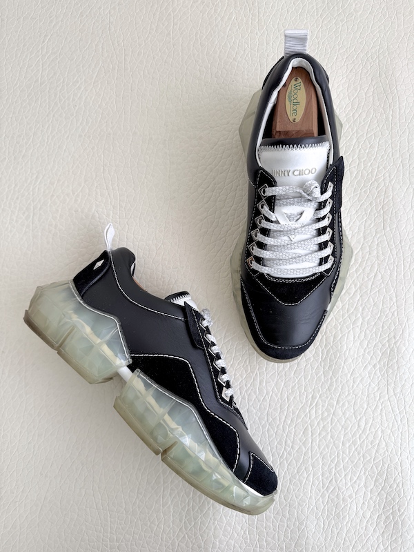 Jimmy Choo Men's Diamond Sneakers, Sz. EU41 - US 8