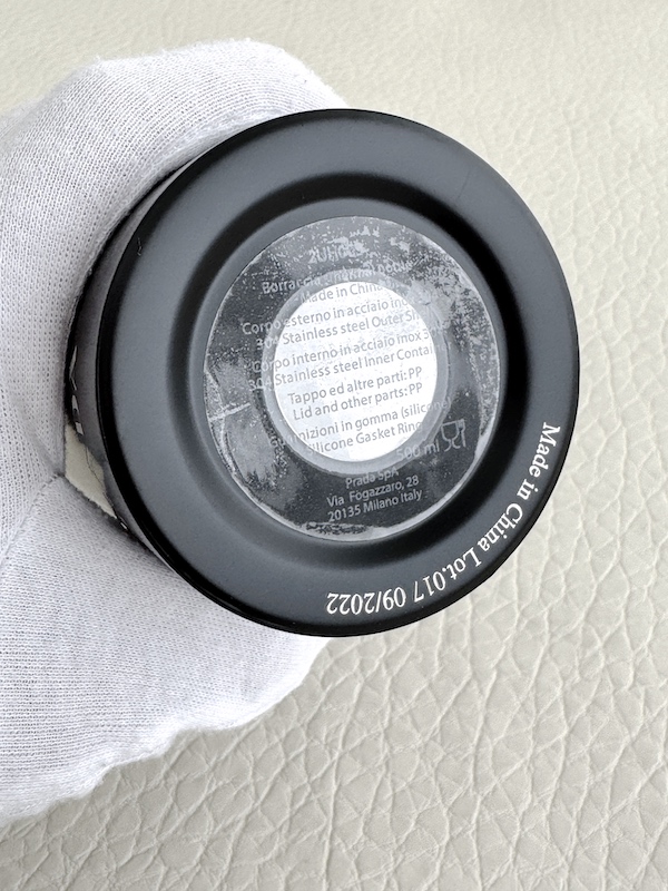 New Prada 500ml Stainless Steel Insulated Water Bottle 500ml